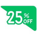 25% off
