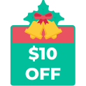 christmas 10usd off