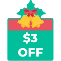 christmas 3usd off