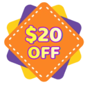 20usd off